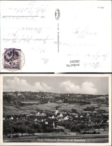 280203,Markt Waltersdorf Totale m. Wagerberg