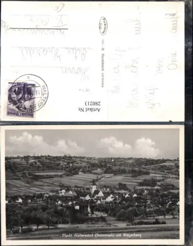 280213,Markt Waltersdorf Totale m. Wagerberg