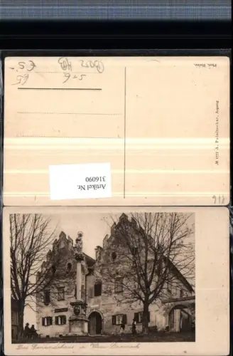 316090,Vorau Gemeindehaus Gebäude Säule