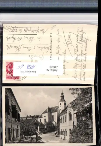 328582,St. Lorenzen am Wechsel Kirche Volksschule