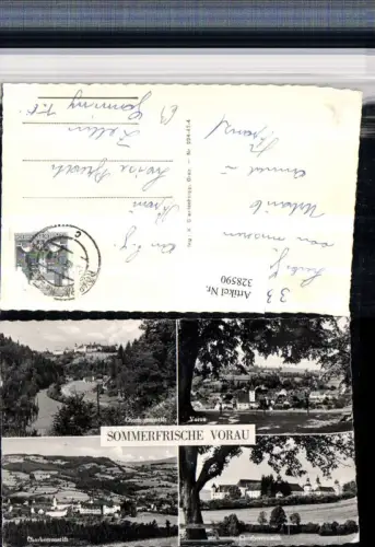 328590,Vorau Totale Chorherrenstift Stift Mehrbildkarte