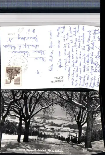 328593,Blick auf Wenigzell Totale Winterbild