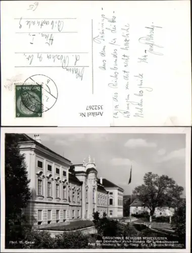 352267,Gauschule Schloss Schielleiten b. Stubenberg Gebäude