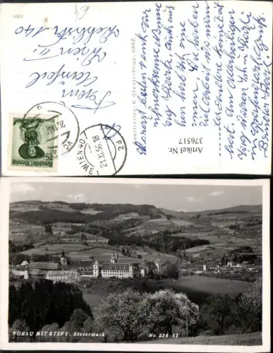 376517,Vorau Teilansicht m. Stift
