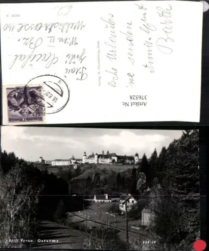 376528,Blick zum Stift Vorau