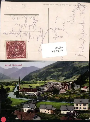 406315,Selztal Selzthal Teilansicht Bergkulisse