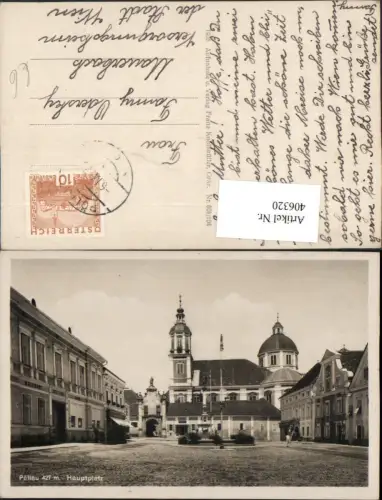 406320,Pöllau Hauptplatz Kirche
