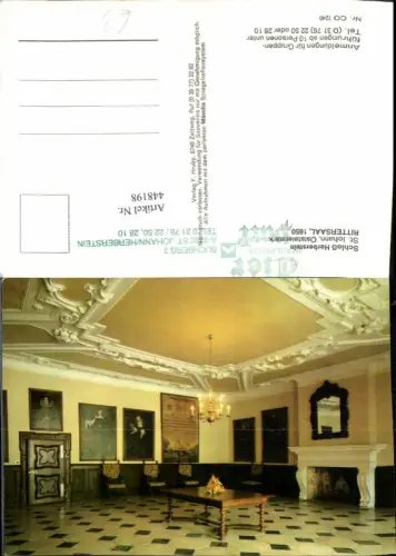448198,St. Johann Schloss Herberstein Rittersaal Innenansicht