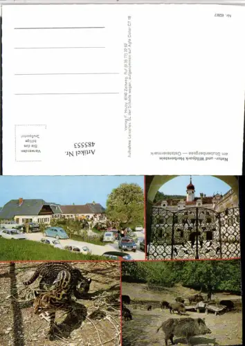 485553,Herberstein am Stubenbergsee Tierpark Wildschwein Mehrbildkarte