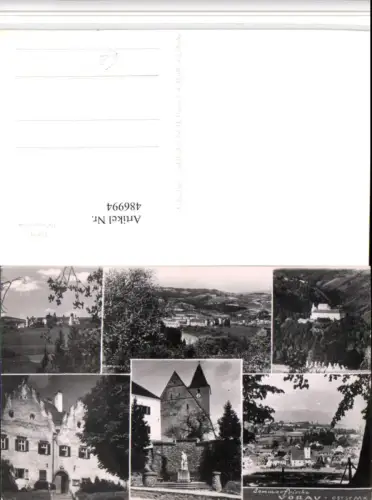 486994,Vorau Totale Stift Kirche Mehrbildkarte