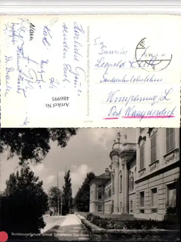 486995,Bundessportschule Schloss Schielleiten b. Stubenberg am See