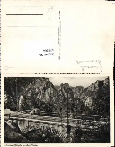 573564,Mariazellerbahn in den Zinken bei Annaberg Wienerbruck