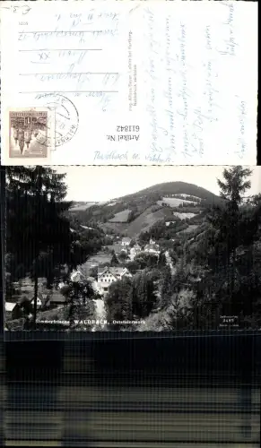 611842,Foto Ak Waldbach Waldbach-Mönichwald Ansicht
