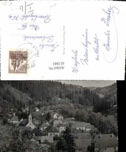 611843,Foto Ak Waldbach Waldbach-Mönichwald Ansicht