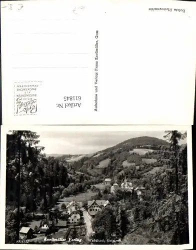 611845,Foto Ak Waldbach Waldbach-Mönichwald Ansicht