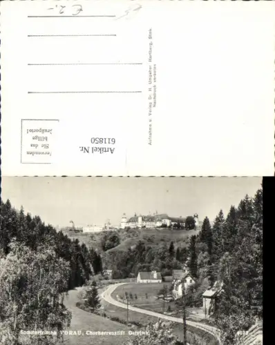 611850,Foto Ak Vorau Stift Chorherrenstift