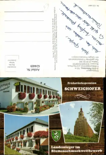 624409,Mehrbild Ak Pöllauberg Pöllau b. Hartberg Frühstückspension Schweighofer