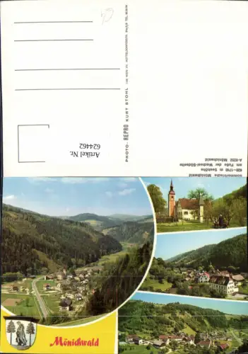 624462,Mehrbild Ak Mönichwald a. Fuße d. Wechsel-Südseite