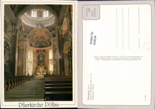 624534,Pfarrkirche Pöllauberg Innenansicht