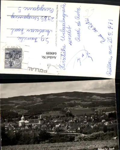649699,Foto Ak Pöllau Totale