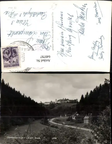 649797,Foto Ak Chorherrenstift Vorau