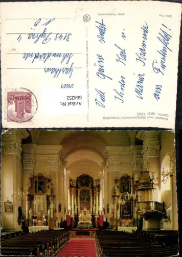664252,Fürstenfeld Pfarrkirche Innenansicht