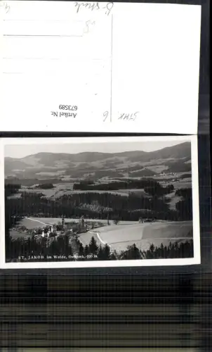 673589,Foto Ak St Jakob im Walde Sankt Jakob im Walde