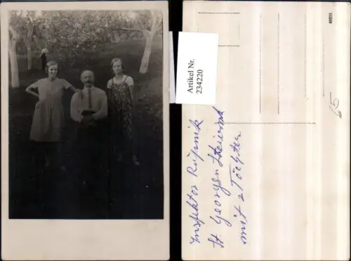 234220,St. Georgen an d. Stiefing Familie Inspektor Rupnik m. Töchter