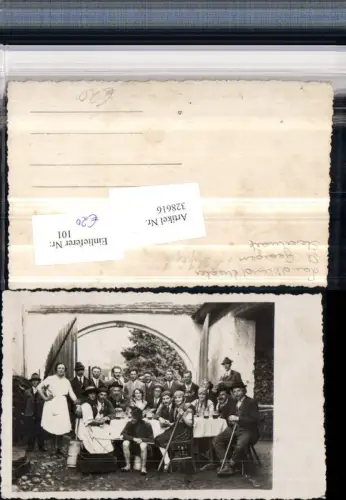328616,Foto AK Sankt Georgen an der Stiefing Landbundtheater Theatergruppe Gruppenbild