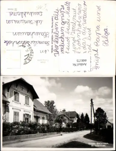 448173,Strass Straß in d. Steiermark St. Veiterstraße Straßenansicht