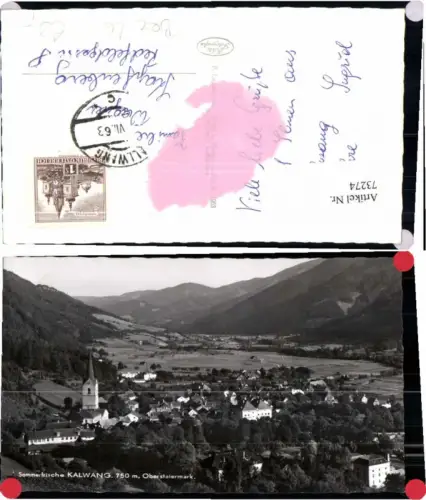 73274,Sommerfrische Kalwang Kallwang