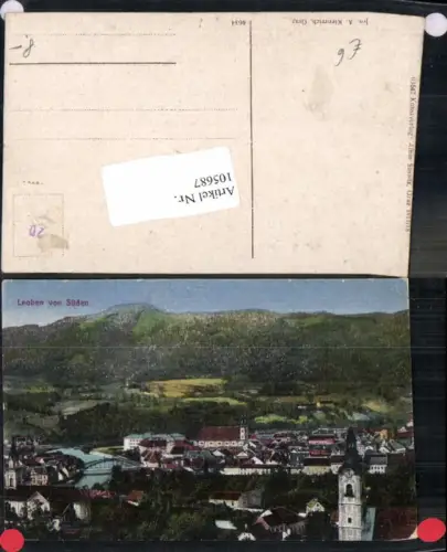 105687,Leoben von Süden 1917