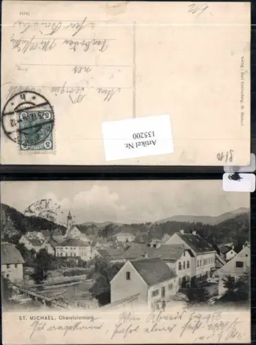 135200,St Michael ob Leoben Teilansicht Häuser 1900