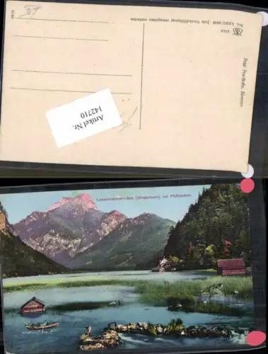 142710,Leopoldsteinersee bei Eisenerz Tolle AK 1913