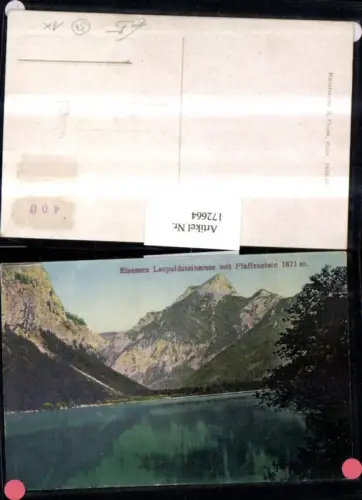 172664,Eisenerz Leopoldsteinersee m. Pfaffenstein