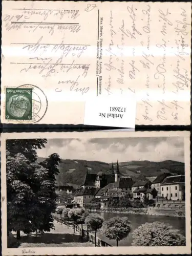 172681,Leoben Ortsansicht Mur