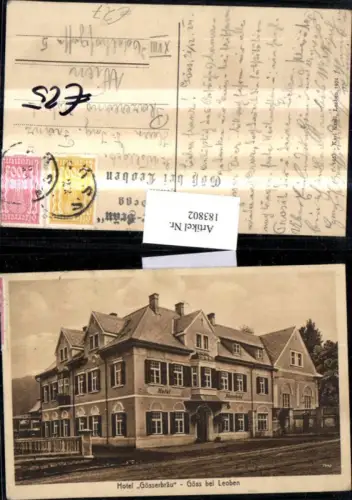 183802,Göss b. Leoben Hotel Gösserbau