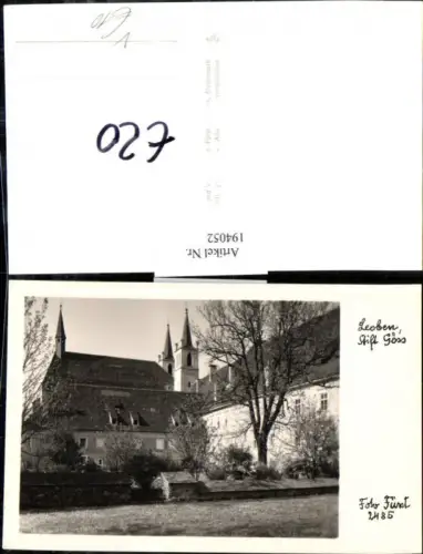 194052,Leoben Stift Göss pub Fürst 2485