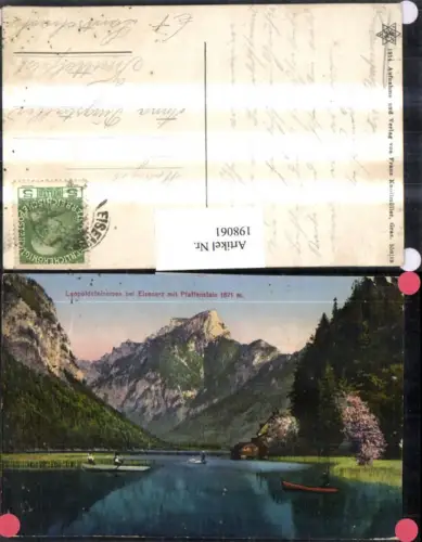 198061,Leopoldsteinersee b. Eisenerz m. Pfaffenstein See