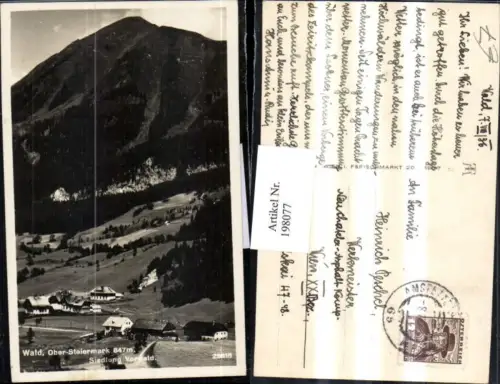 198077,Wald Obersteiermark Siedlung Vorwald Totale b. Leoben