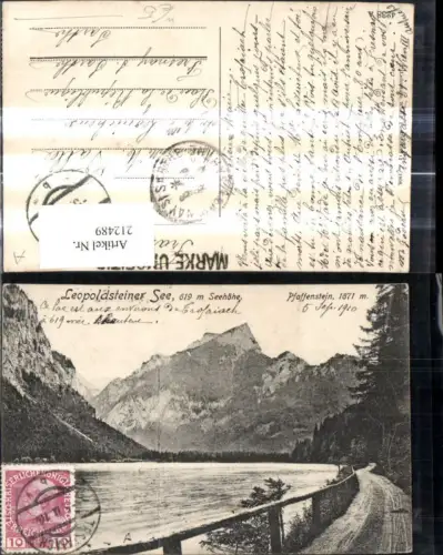 212489,Leopoldsteiner See Pfaffenstein Eisenerz
