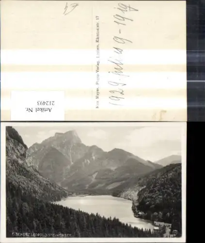 212493,Eisenerz Foto Ak Leopoldsteinersee