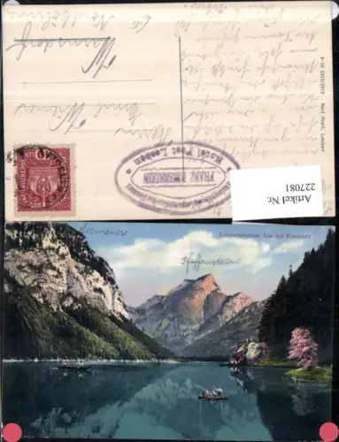 227081,Leopoldsteinersee See b. Eisenerz