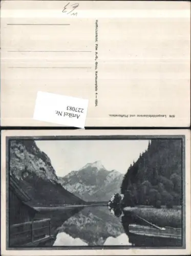 227083,Leopoldsteinersee See b. Eisenerz u. Pfaffenstein