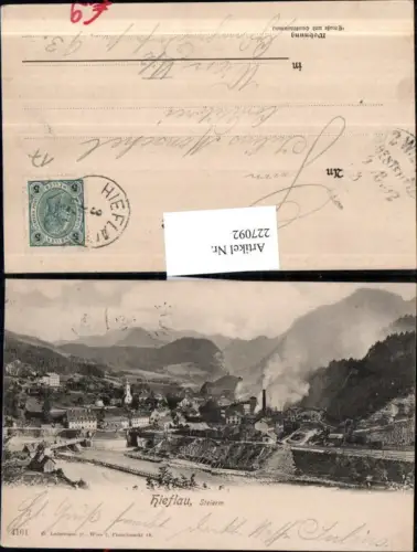 227092,Hieflau im Gesäuse Totale