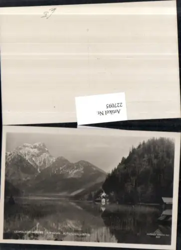 227095,Leopoldsteinersee See b. Eisenerz m. Pfaffenstein