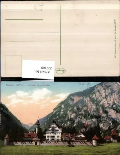 227109,Eisenerz Schloss Leopoldstein pub Stengel e Co 3747
