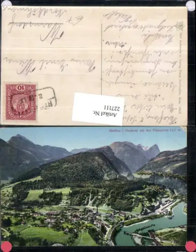 227111,Hieflau i. Gesäuse Totale m. d. Planspitze