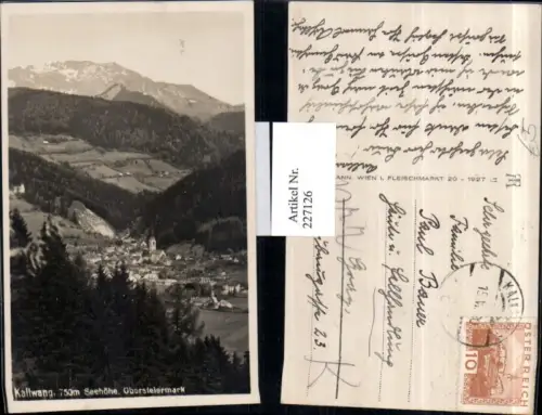 227126,Kalwang Totale i. d. Obersteiermark