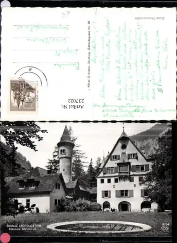 237022,Schloss Leopoldstein b. Eisenerz pub Cosy 3704
